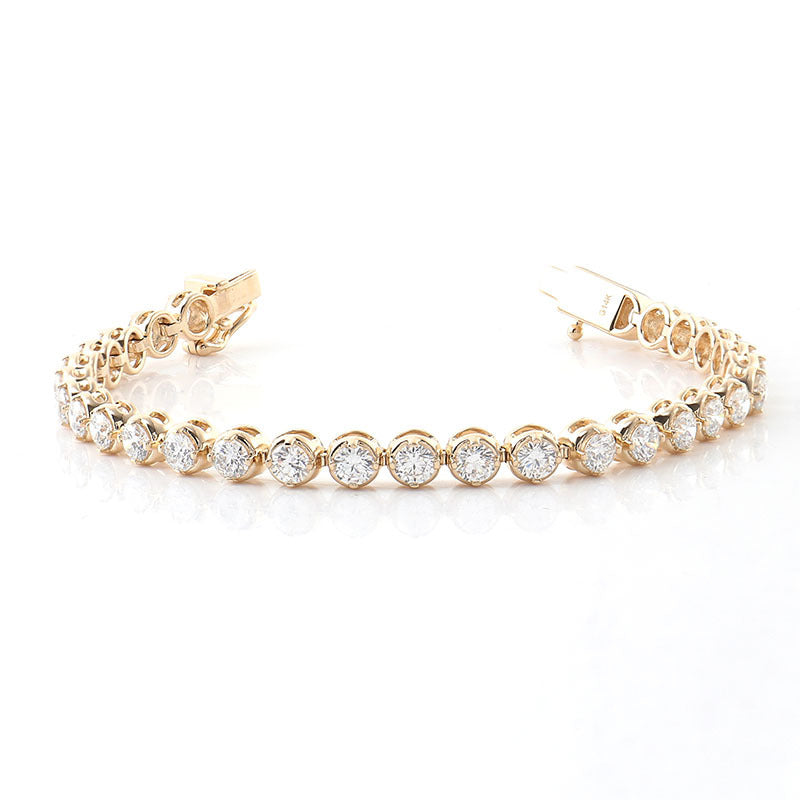 Regina Bezel Tennis Bracelet  (6.5 or 7 TCT)