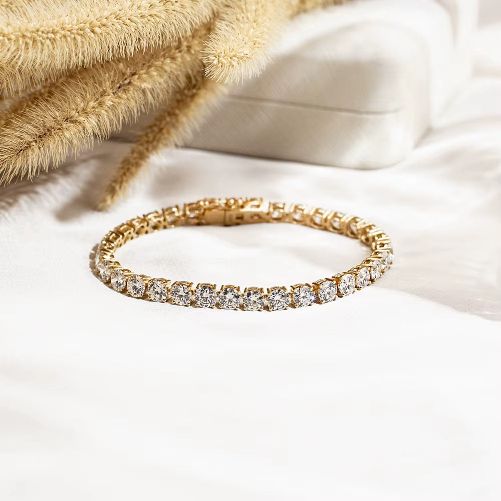 Classica Tennis Bracelet With Four Prongs (13&nbsp;or 14.5 TCT)