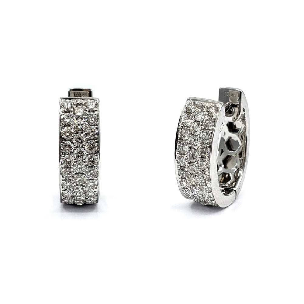 Legacy of Brilliance Diamond Hoop Earrings (0.90 TCT)