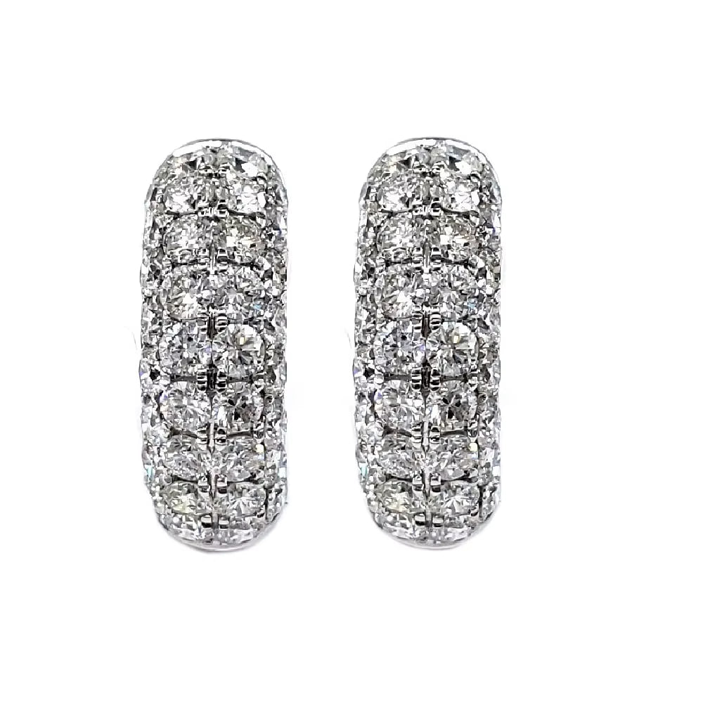 Starlight Dome Diamond Huggies (1.4 TCT)