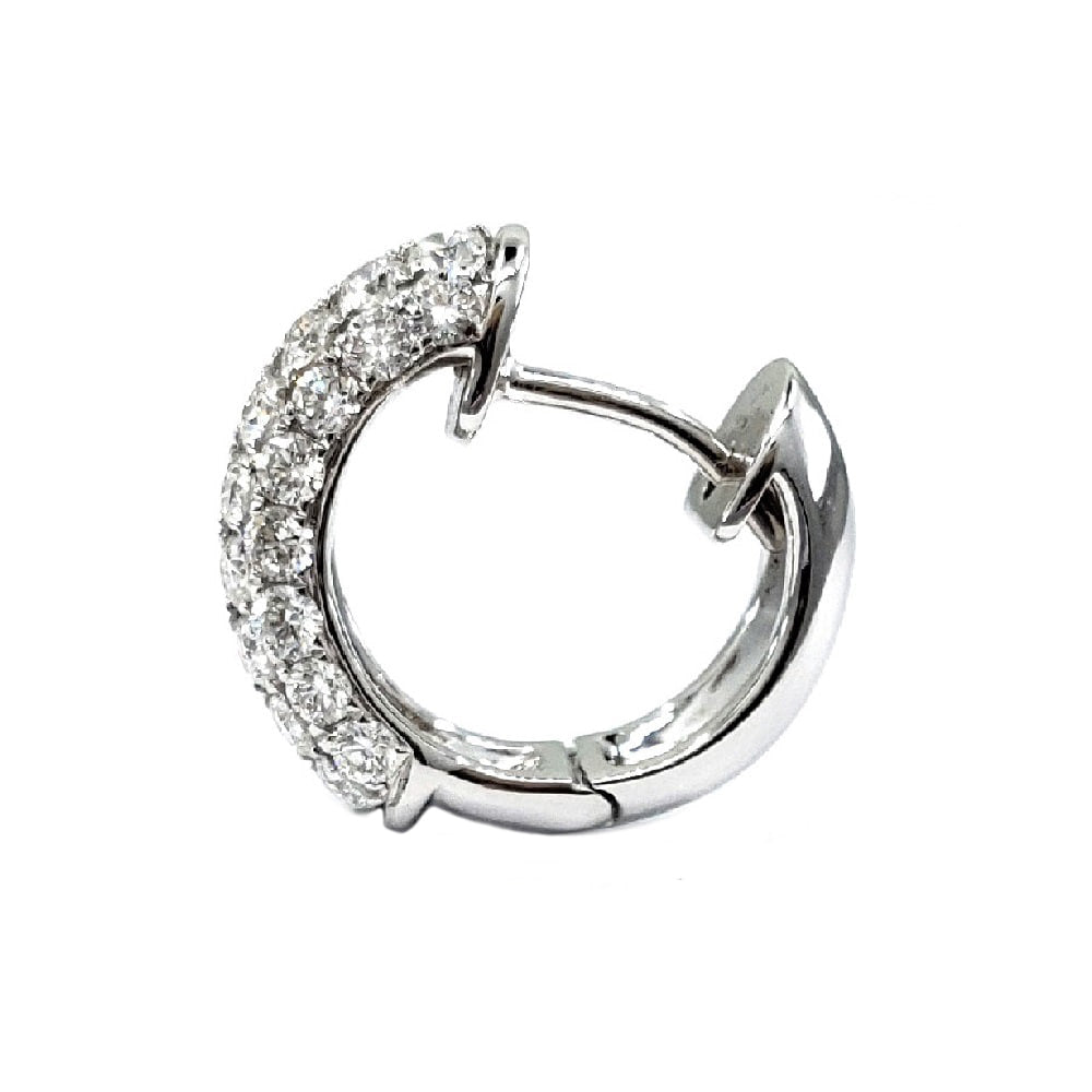 Starlight Dome Diamond Huggies (1.4 TCT)