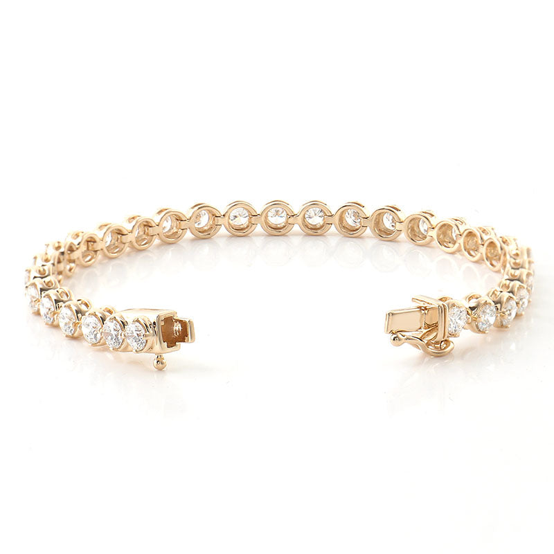 Regina Bezel Tennis Bracelet  (6.5 or 7 TCT)