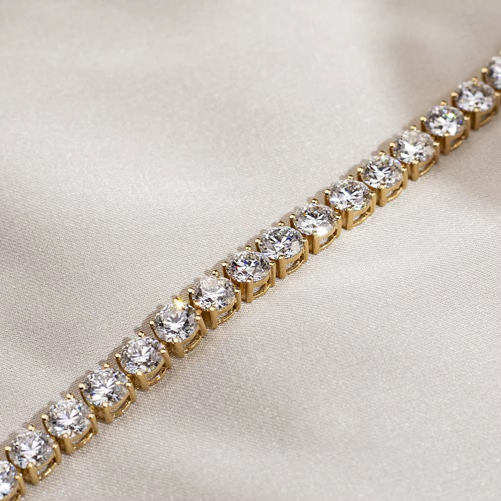 Classica Tennis Bracelet With Four Prongs (13&nbsp;or 14.5 TCT)