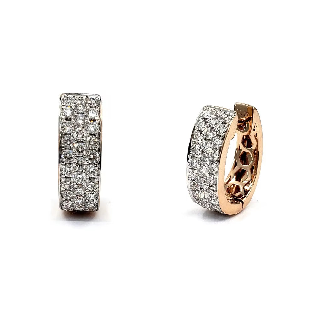Legacy of Brilliance Diamond Hoop Earrings (0.90 TCT)