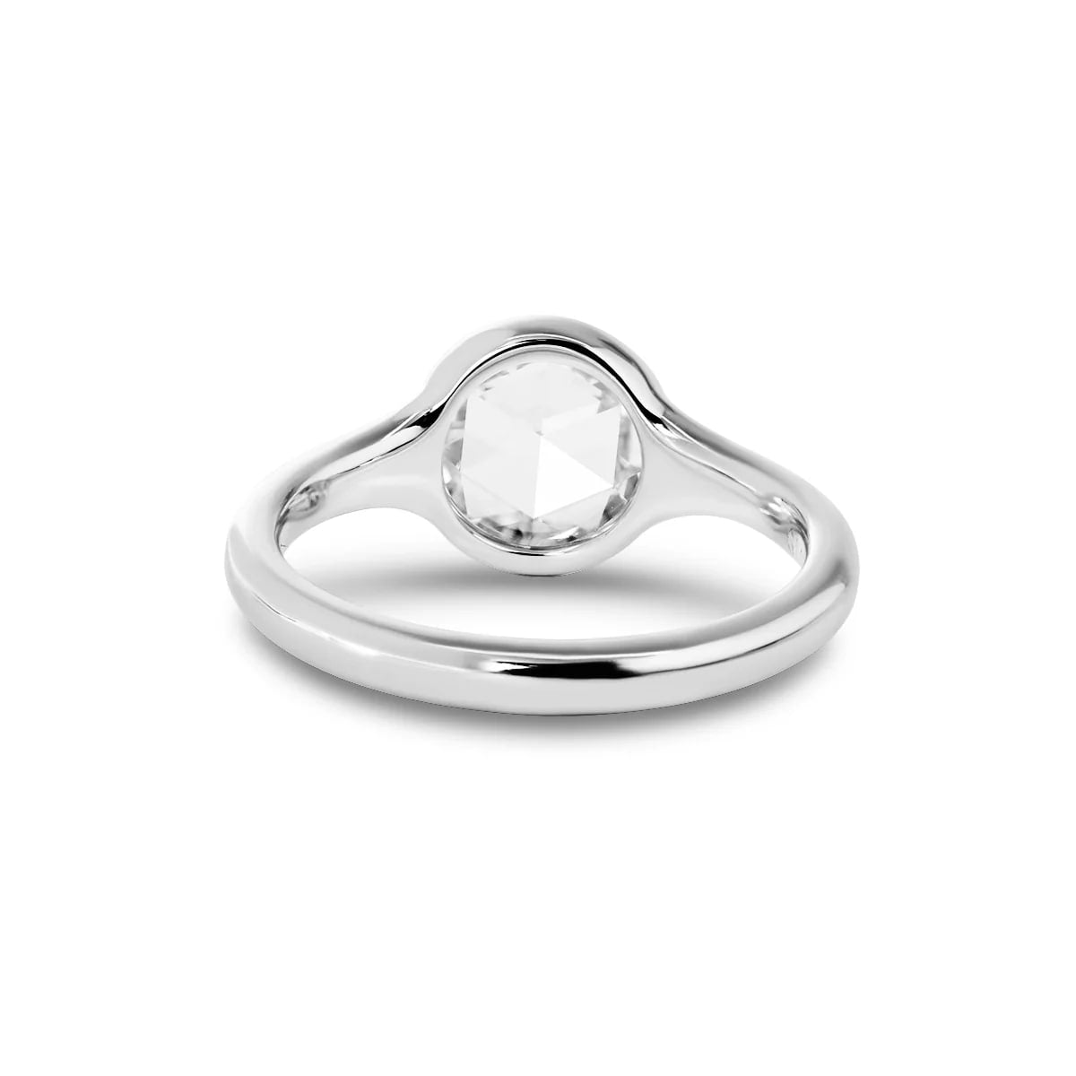 Rose Cut Bezel Diamond Ring (1.5 CT)