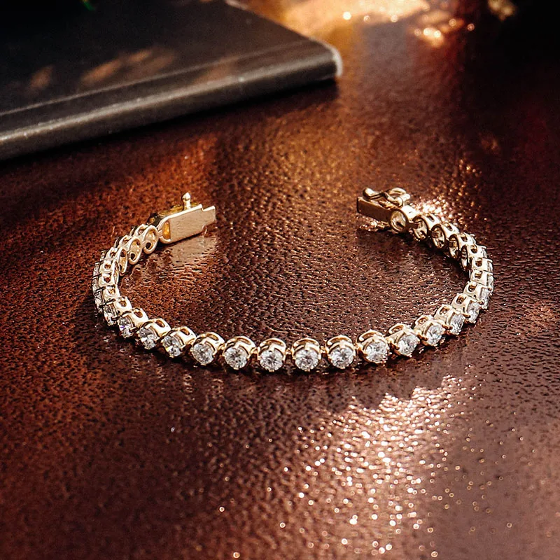 Regina Bezel Tennis Bracelet  (6.5 or 7 TCT)