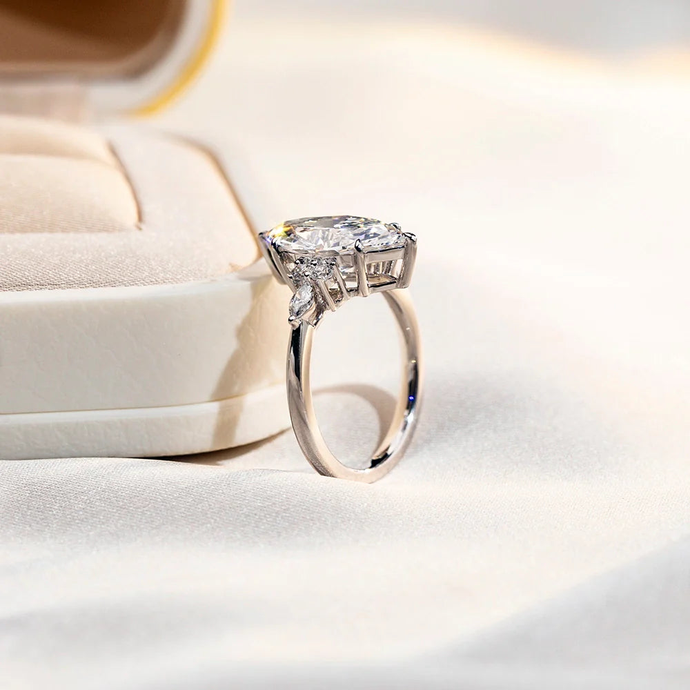 Stella Marquise Star Lab Diamond Engagement Ring (2.6 CT)