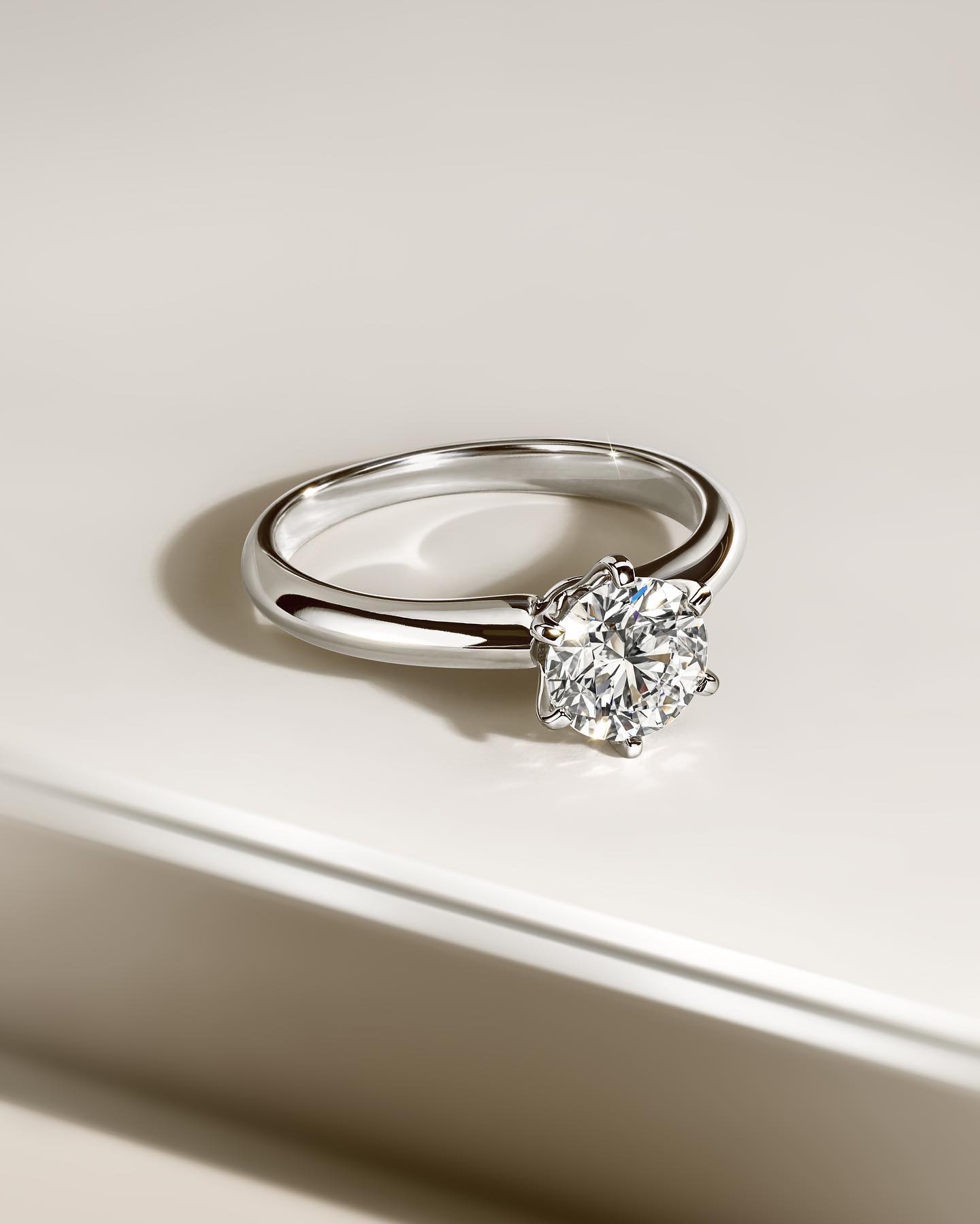Timeless Round Stone Solitaire Ring
