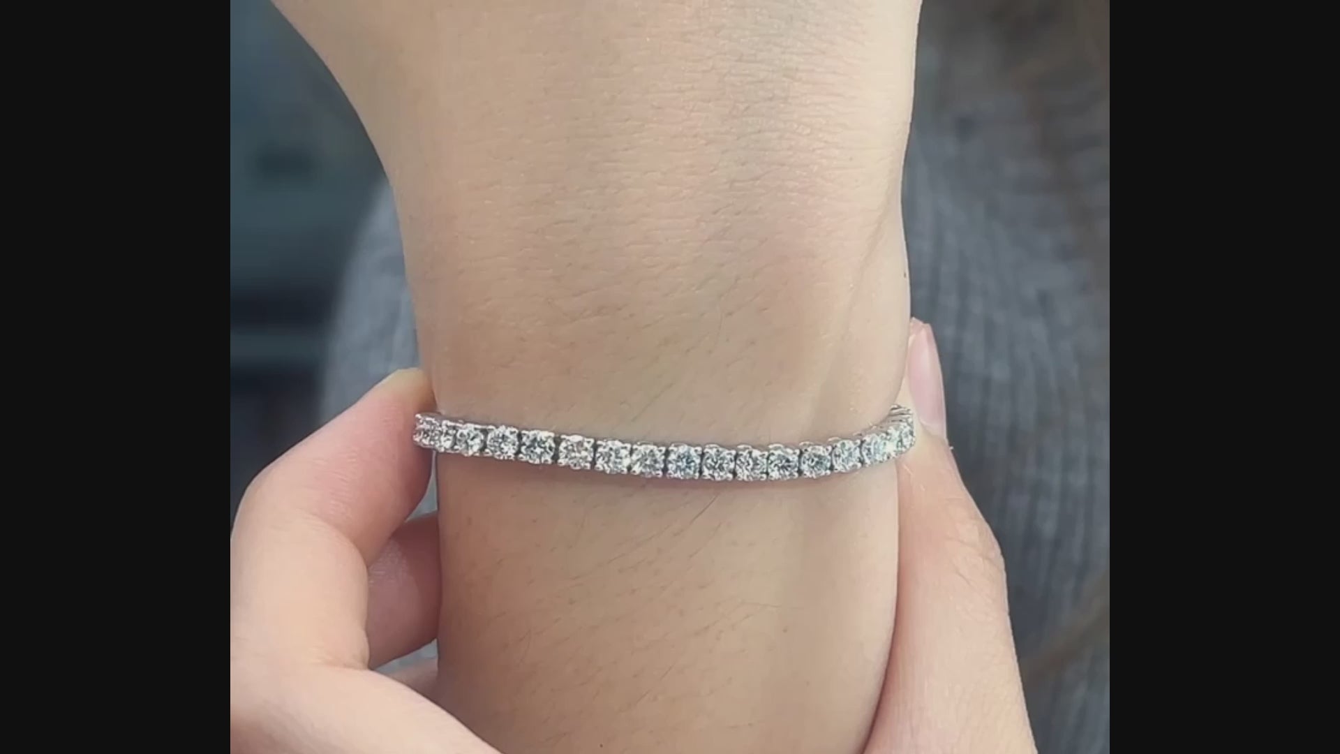 Gratia Tennis Bracelet (7.5 or 8 TCT)